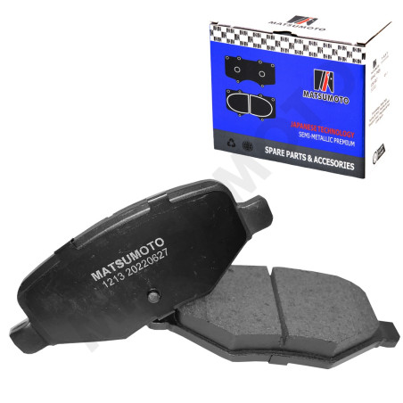 PASTILLA DE FRENO TRASERA FORD EXPLORER / EDGE 2006-2019 SEMI METALICA
