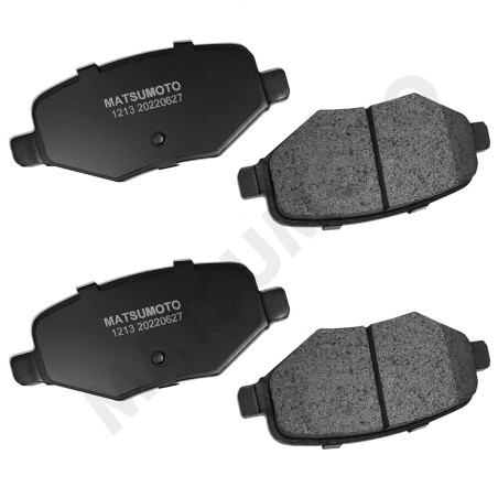 PASTILLA DE FRENO TRASERA FORD EXPLORER / EDGE 2006-2019 SEMI METALICA
