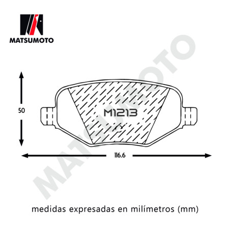 PASTILLA DE FRENO TRASERA FORD EXPLORER / EDGE 2006-2019 SEMI METALICA
