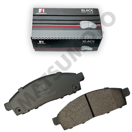 PASTILLA DE FRENO DELANTERA MITSUBISHI LOW METAL BLACK EDITION