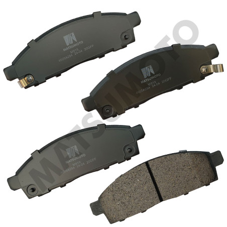 PASTILLA DE FRENO DELANTERA MITSUBISHI LOW METAL BLACK EDITION