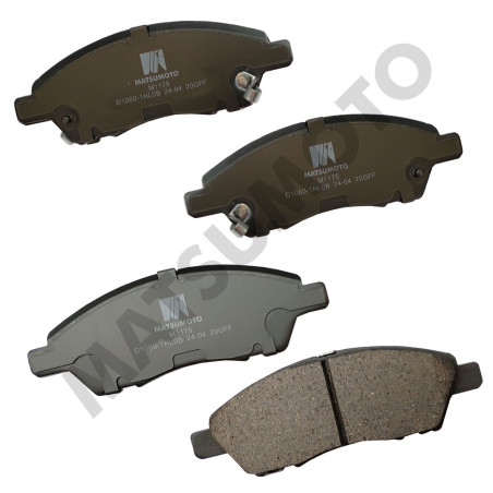 PASTILLA DE FRENO DELANTERA TOYOTA LOW METAL BLACK EDITION
