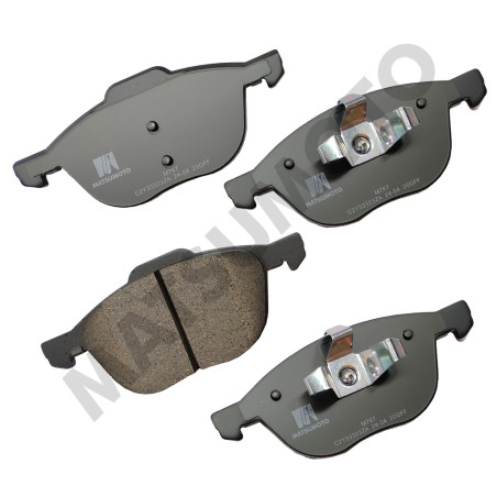 PASTILLA DE FRENO DELANTERA FORD MAZDA VOLVO LOW METAL BLACK EDITION