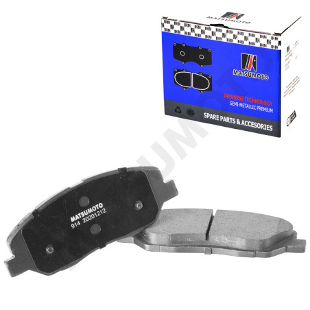 PASTILLA DE FRENO DELANTERA  SSANGYONG HYUNDAI SANTA FE MAXUS G10