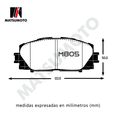 PASTILLA DE FRENO DELANTERA  TOYOTA BRILLIANCE GREAT WALL