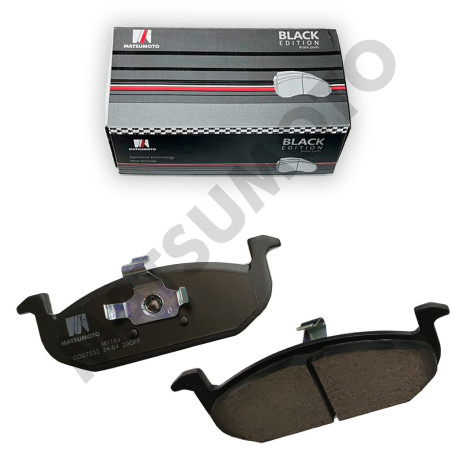 PASTILLA DE FRENO DELANTERA MG350 LOW METAL BLACK EDITION
