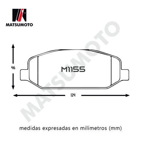 PASTILLA DE FRENO DELANTERA CHEVROLET SAIL