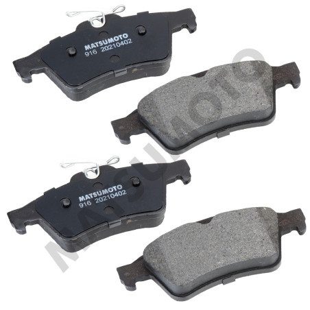 PASTILLA DE FRENO TRASERA MAZDA 3  MAZDA 5 PEUGEOT VOLVO