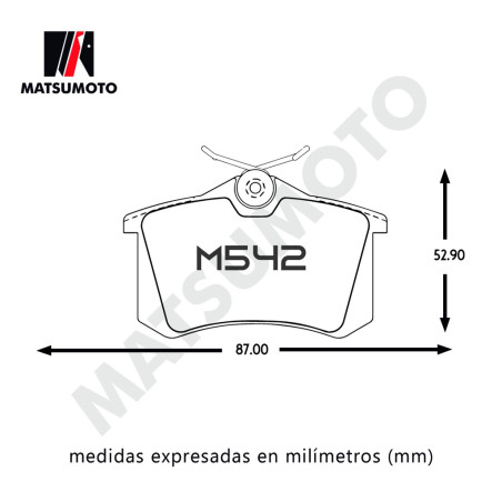 PASTILLA DE FRENO TRASERA CITROEN VOLKSWAGEN PEUGEOT RENAULT SKODA AUDI BRILLANCE LOW METAL BLACK EDITION