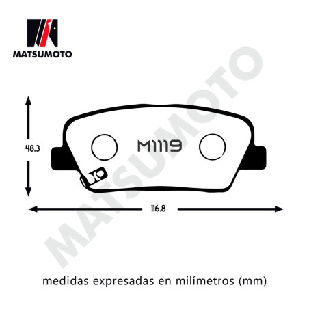 PASTILLA DE FRENO TRASERA HYUNDAI SANTA FE KIA SORENTO LOW METAL BLACK EDITION