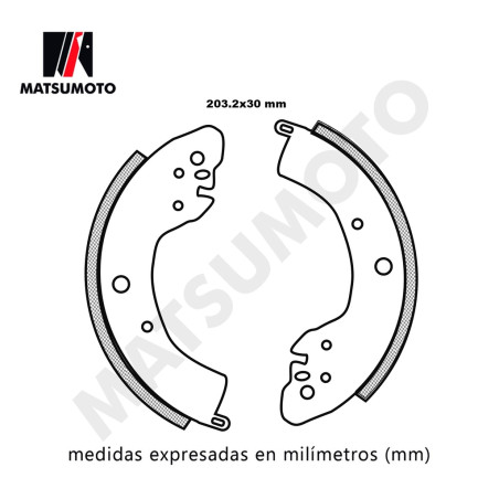 BALATAS / PATINES DE FRENO NISSAN TIIDA