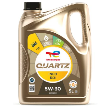 ACEITE TOTAL 5W30 QUARTZ INEO ECS 5LTS