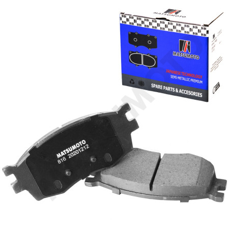 PASTILLA DE FRENO DELANTERA HYUNDAI ACCENT NEW KIA RIO JB