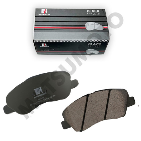 PASTILLA DE FRENO DELANTERA HYUNDAI KIA RENAULT LOW METAL BLACK EDITION