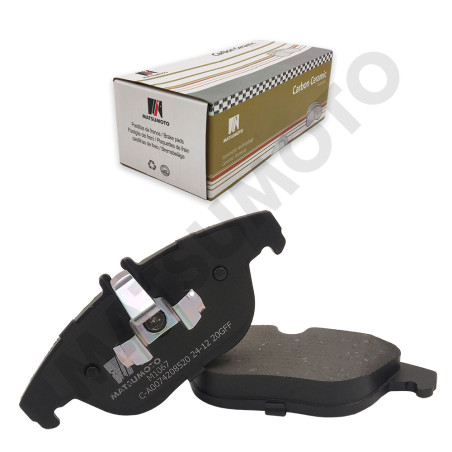 PASTILLA DE FRENO TRASERA MERCEDES BENZ CARBO-CERAMICA