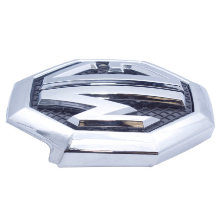 EMBLEMA MASCARA MG CON BORDES CROMADOS