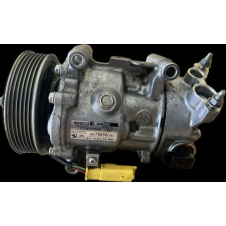 COMPRESOR AIRE ACONDICIONADO PEUGEOT 208 307 308 3008 408 508 5008 CITROEN  C3 C4 BERLINGO B9 OEM 9678656080