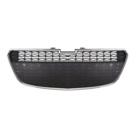 MASCARA INFERIOR NEGRO BORDE CROMADO CHEVROLET SPARK GT 2013/2019 OEM 95078756