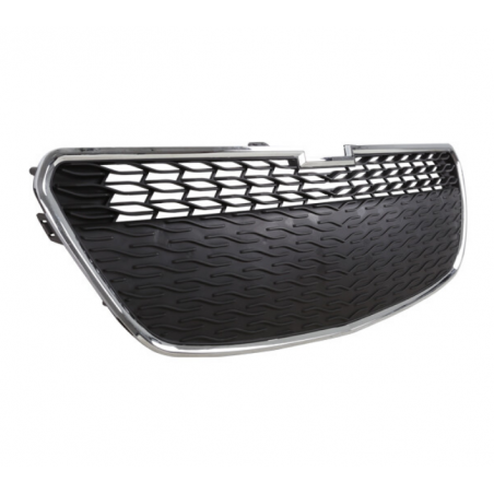 MASCARA INFERIOR NEGRO BORDE CROMADO CHEVROLET SPARK GT 2014/2017 OEM 95078756