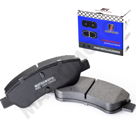 PASTILLA DE FRENO DELANTERA PEUGEOT 208 2008 301 307