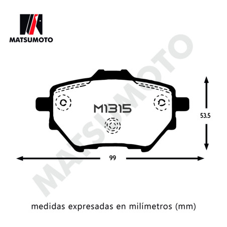PASTILLA DE FRENO TRASERA PEUGEOT PARTNER K9 CITROEN BERLINGO K9 2019 2023