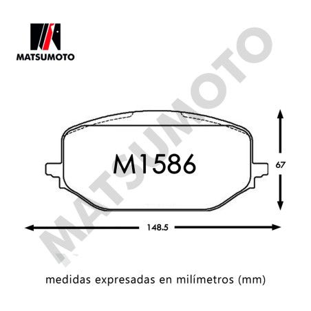 PASTILLA DE FRENO DELANTERA PEUGEOT PARTNER K9 CITROEN BERLINGO B9 CERAMICA