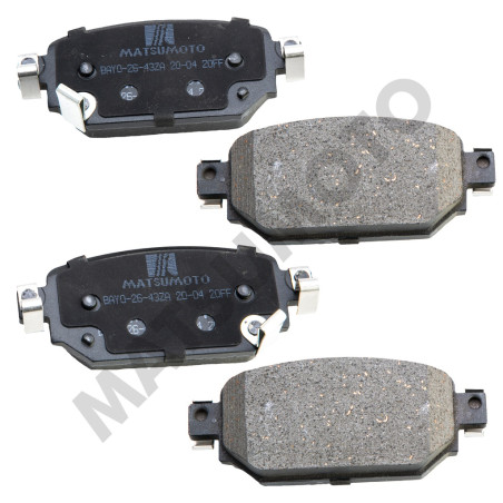 PASTILLA DE FRENO TRASERA MAZDA CX3 MAZDA 3 CERAMICA