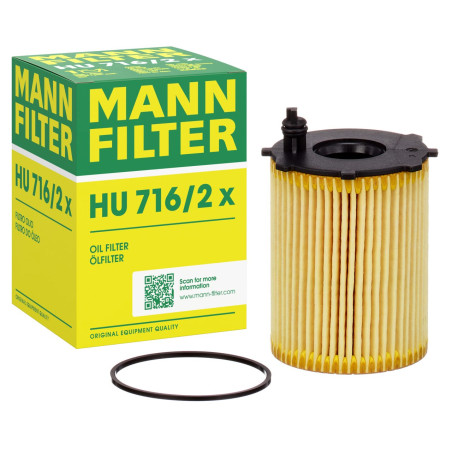 FILTRO MANN HU716/2X ELEMENTO CITROEN PEUGEOT
