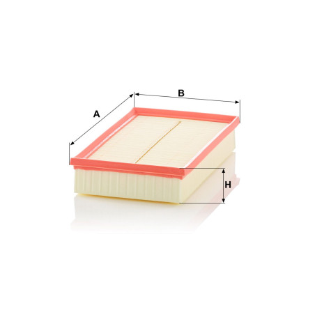 FILTRO DE AIRE MANN C28043 AUDI SKODA