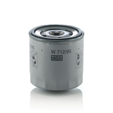 FILTRO ACEITE MANN W712/95 AUDI SKODA VOLKSWAGEN