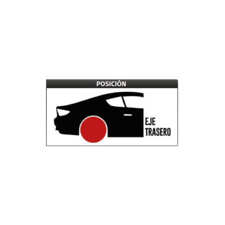 PASTILLA DE FRENO TRASERA CHEVROLET CAPTIVA GROOVE NEW SAIL CERAMICA