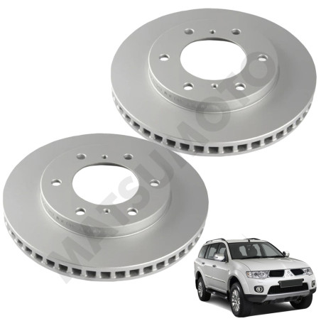 DISCO FRENO DELANTERO MITSUBISHI L200 2007 ADELANTE C/U