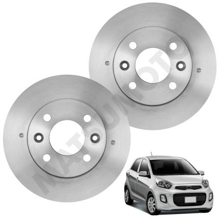 DISCO FRENO DELANTERO KIA MORNING 2006 2016 C/U
