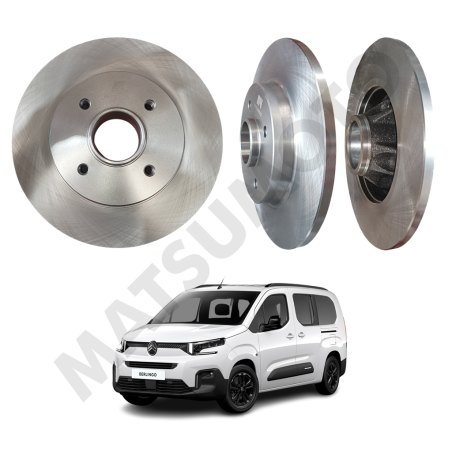 DISCO FRENO TRASERO PEUGEOT PARTNER B9 CITROEN BERLINGO B9 C/U