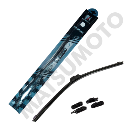 PLUMILLA LIMPIAPARABRISAS SILICON ADAPTADORES MULTIPLES MATSUMOTO