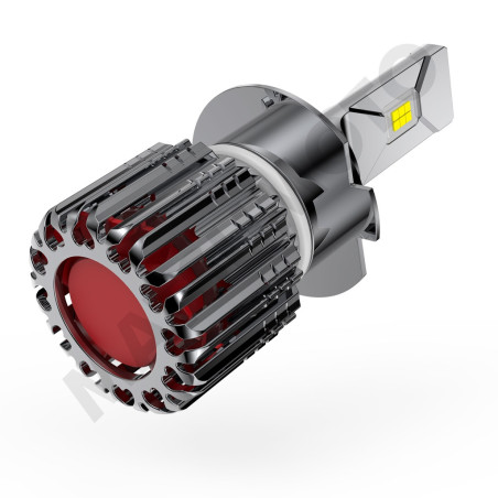 KIT AMPOLLETA H7 LED L24 6.000 LUMENEX