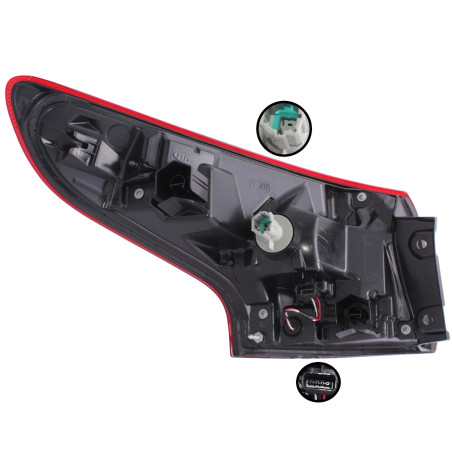 FAROL TRASERO DERECHO NISSAN QASHQAI 2014 2018