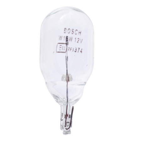 AMPOLLETA T15 12V 16W 1 CONTACTO COLA PESCADO BOSCH