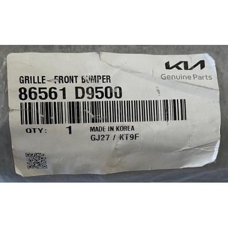 REJILLA CENTRAL PARACHOQUE KIA SPORTAGE 2019/2021 ORIGINAL OEM 86561D9500