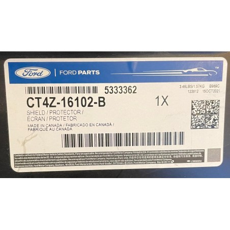 GUARDAFANGO DELANTERO IZQUIERDO FORD EDGE 2011/2014 ORIGINAL OEM CT4Z-16102-B