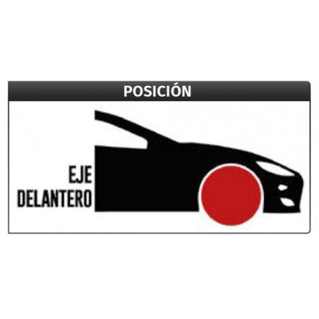 Pastillas de Freno Low Metal Black Edition Delanteras Para Ford Explorer 2013-2019 M1235